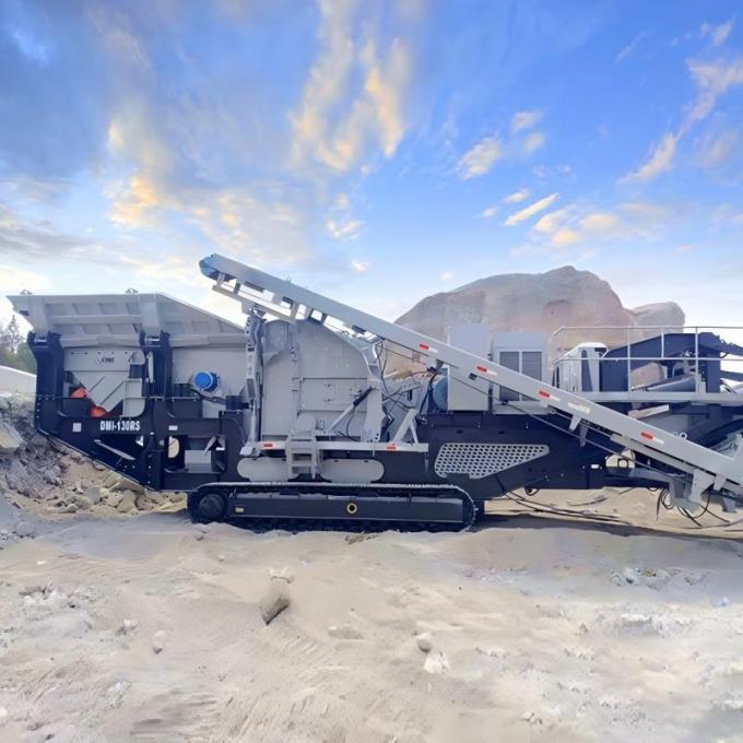 TM履带式移动破碎机